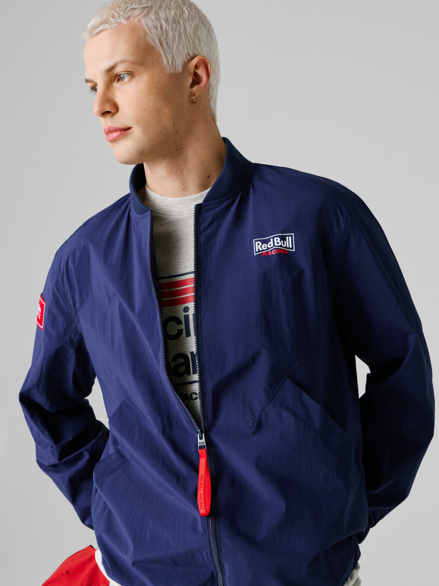 BOMBER NYLON - NAVY