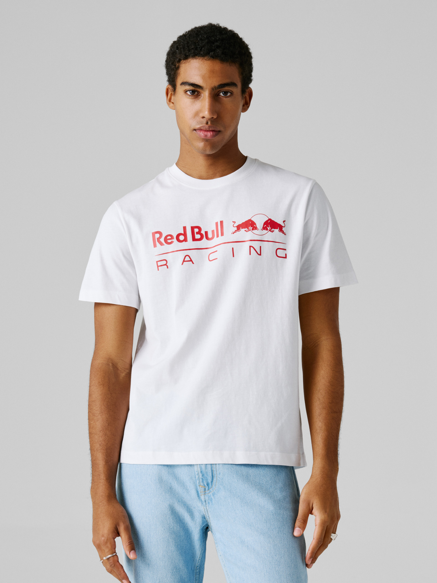 T-SHIRT TEAM LOGO - BLANC