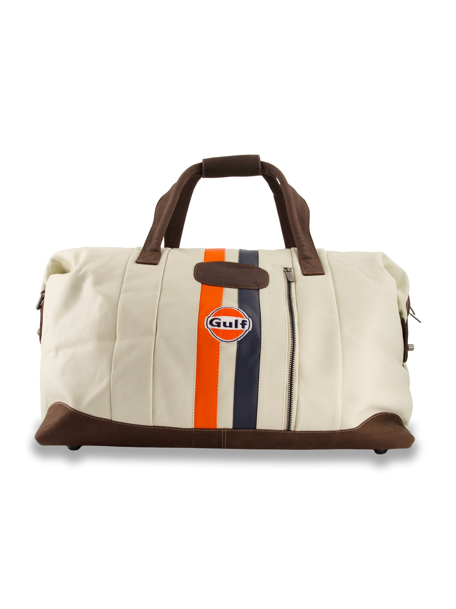 SAC VOYAGE CUIR - LIGHT BEIGE