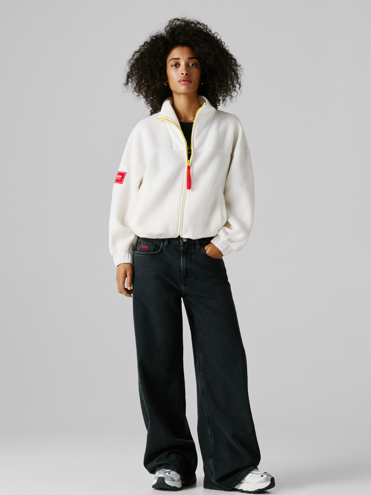 WOMAN POLAIRE LEGERE - OFF WHITE