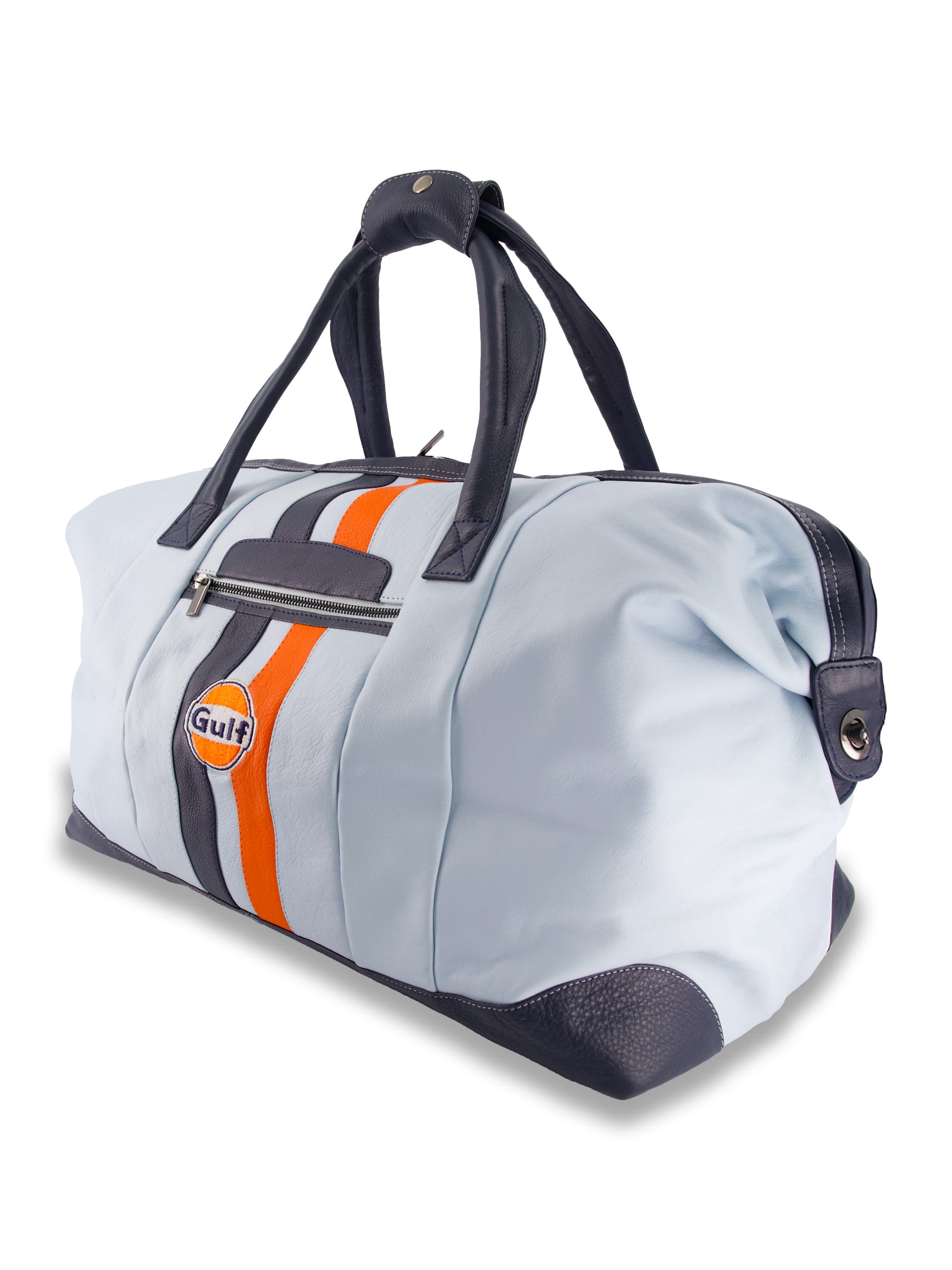 SAC VOYAGE CUIR - LIGHT BLUE