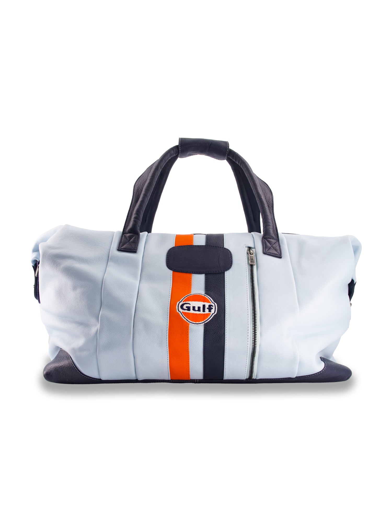 SAC VOYAGE CUIR - LIGHT BLUE