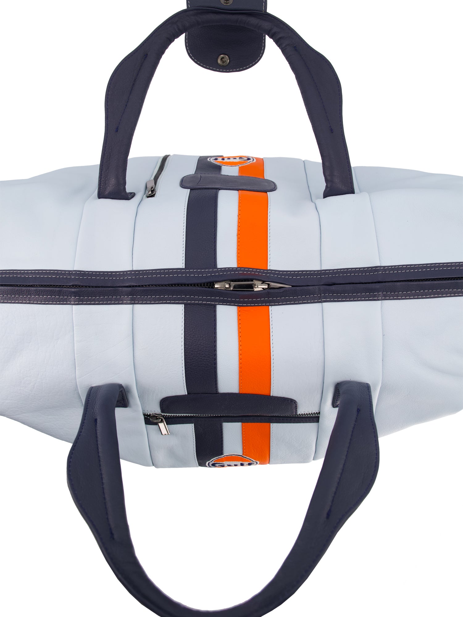 SAC VOYAGE CUIR - LIGHT BLUE