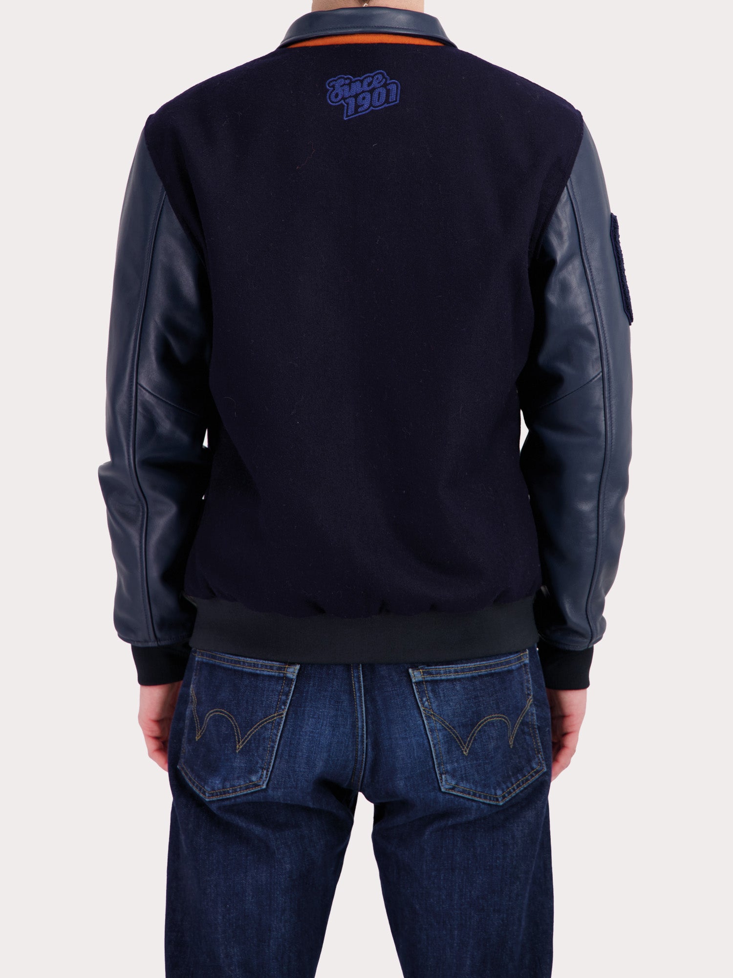 PREMIUM VARSITY GULF JACKET - NAVY BLUE