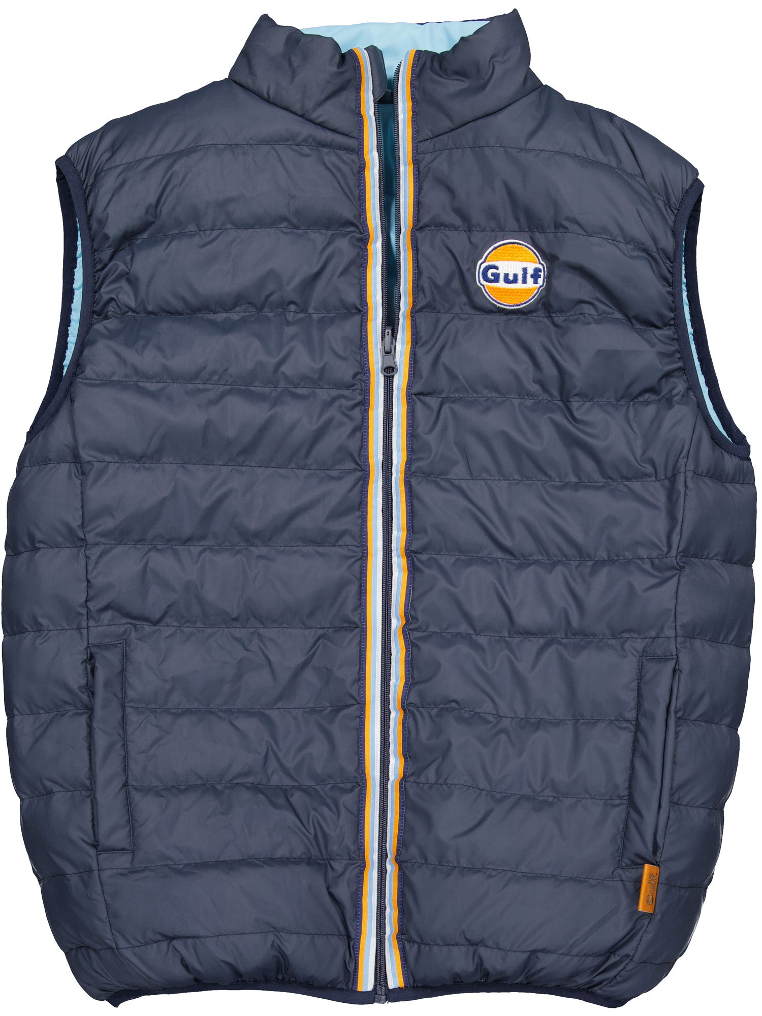 BODYWARMER REVERSO - NAVY BLUE / LIGHT BLUE