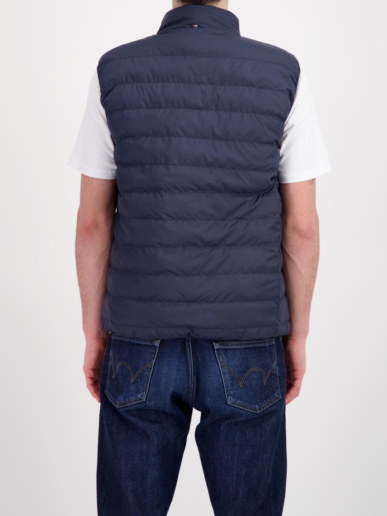 BODYWARMER REVERSO - NAVY BLUE / LIGHT BLUE