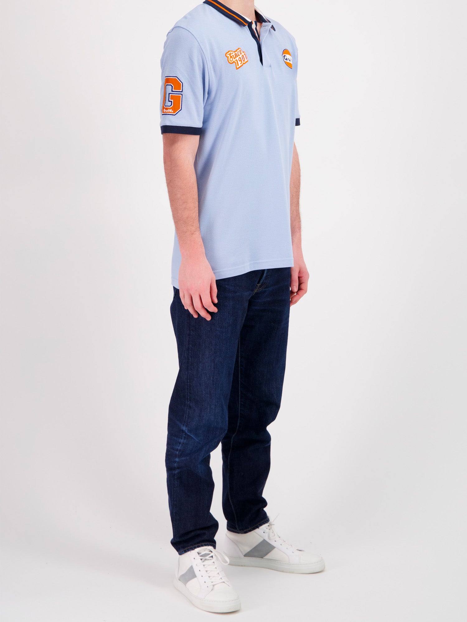 POLO MC VARSITY - light blue
