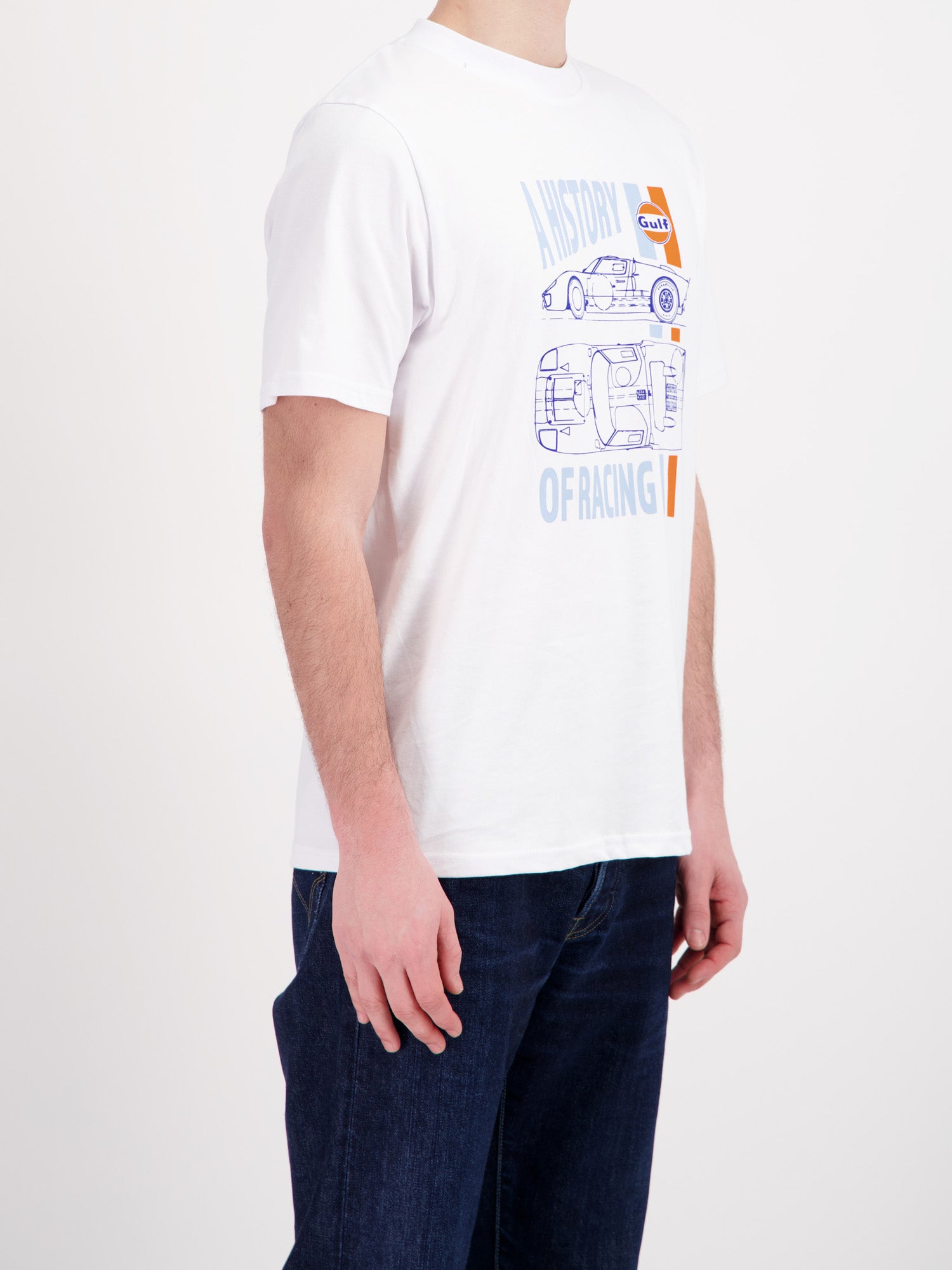 RACING HISTORY T-SHIRT - OPTICAL WHITE