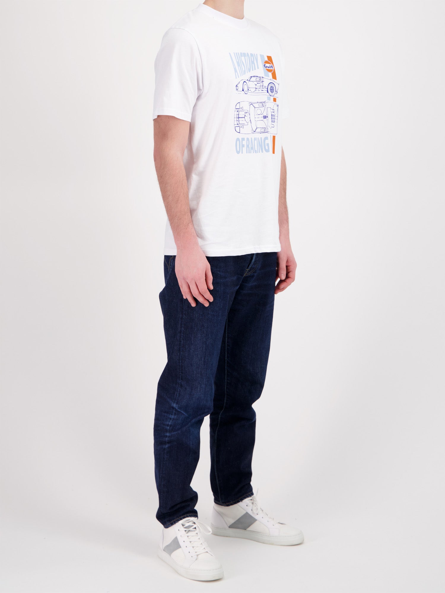 RACING HISTORY T-SHIRT - OPTICAL WHITE