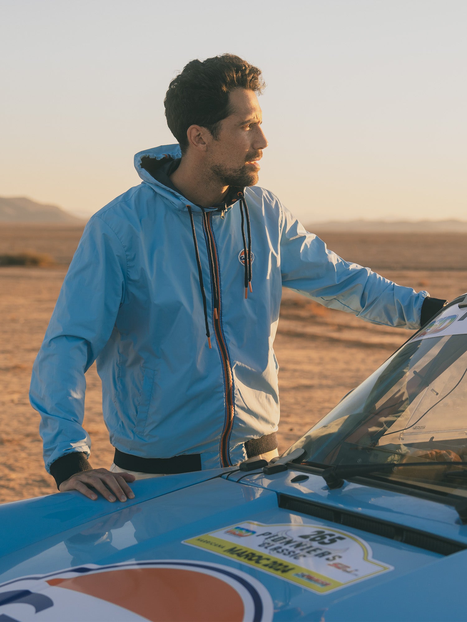 COUPE VENT REVERSO - NAVY / LIGHT BLUE