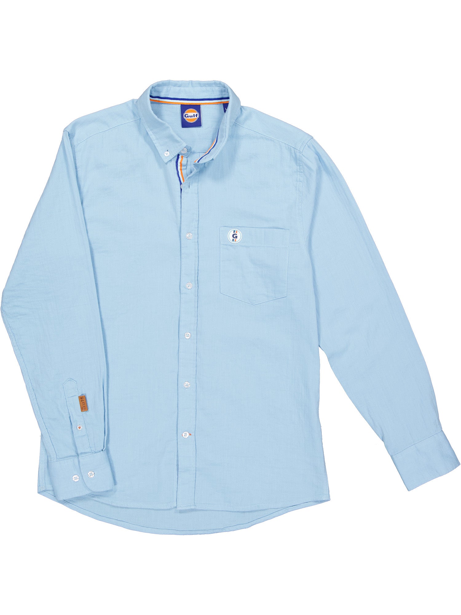 CHEMISE GAZE DE COTON SMART CASUAL - LIGHT BLUE