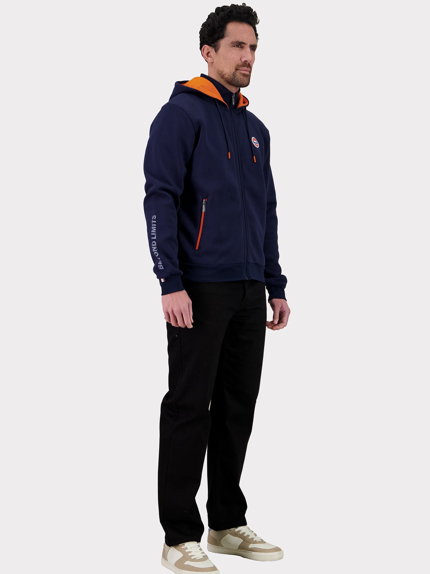 HOODIE ZIP ADVANCED TECH - NAVY