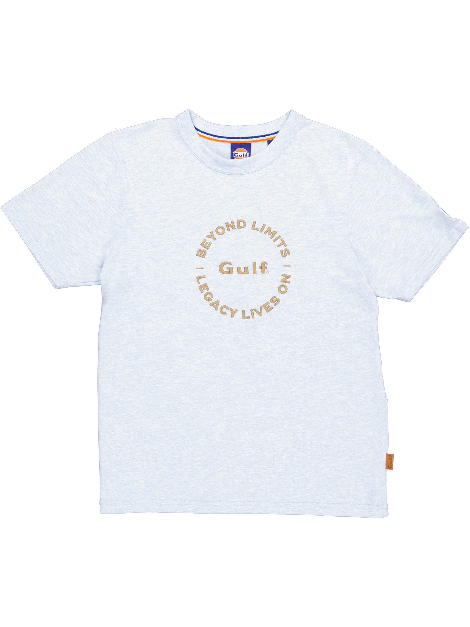 T-SHIRT SMART CASUAL - HEATHER SKY