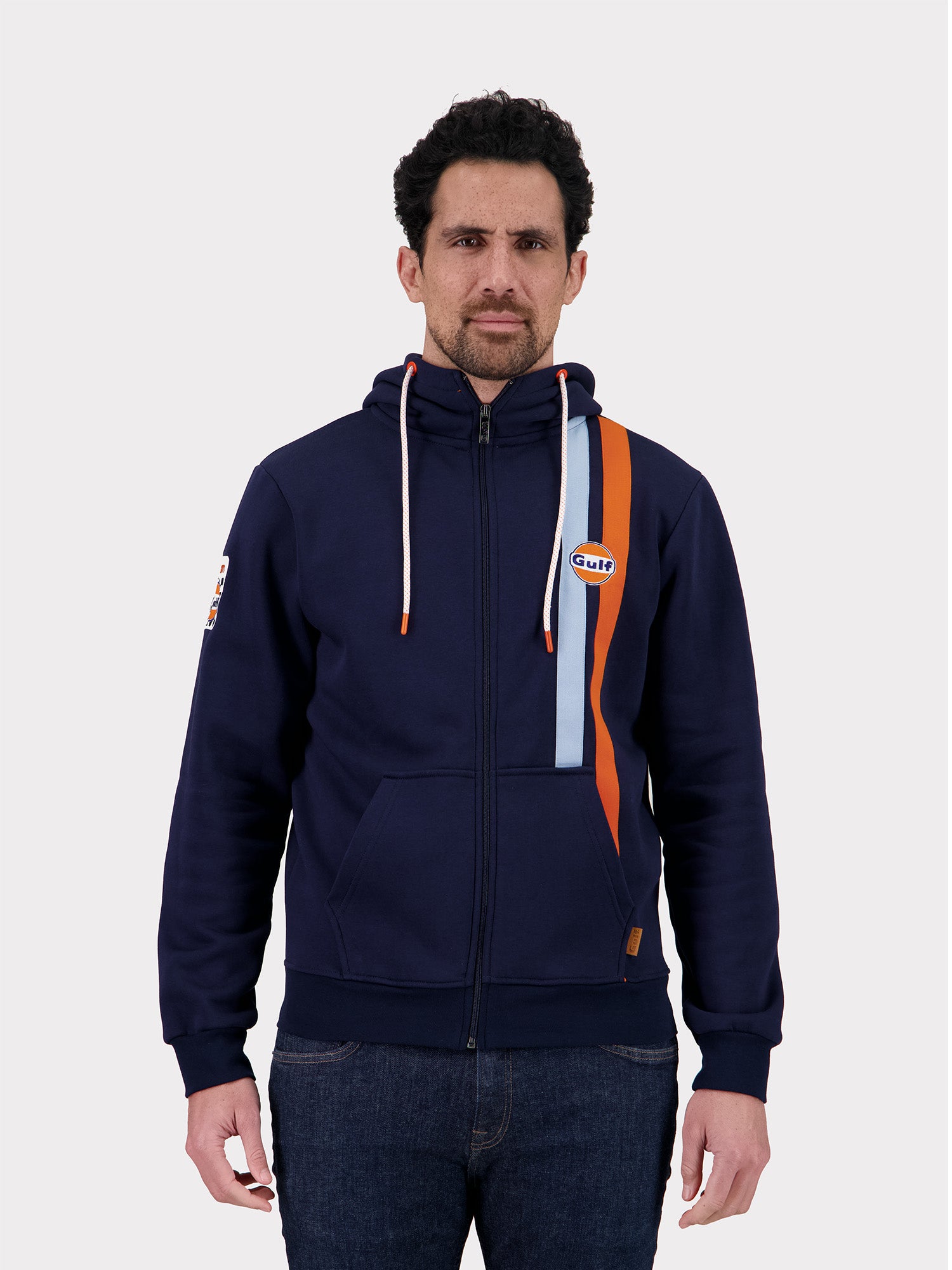 HOODIE ZIP TIMELESS - NAVY