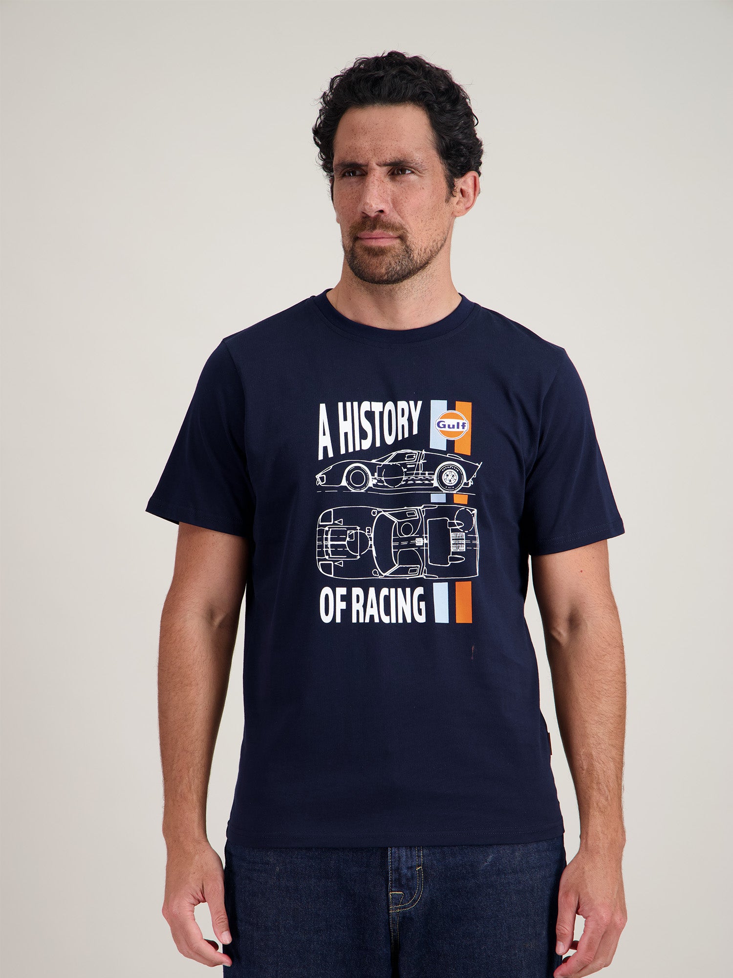 T-SHIRT HISTORY - NAVY