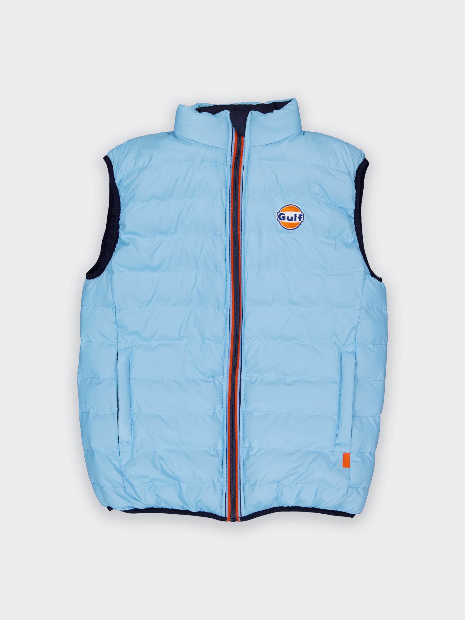 NEW BODYWARMER REVERSO - navy light blue