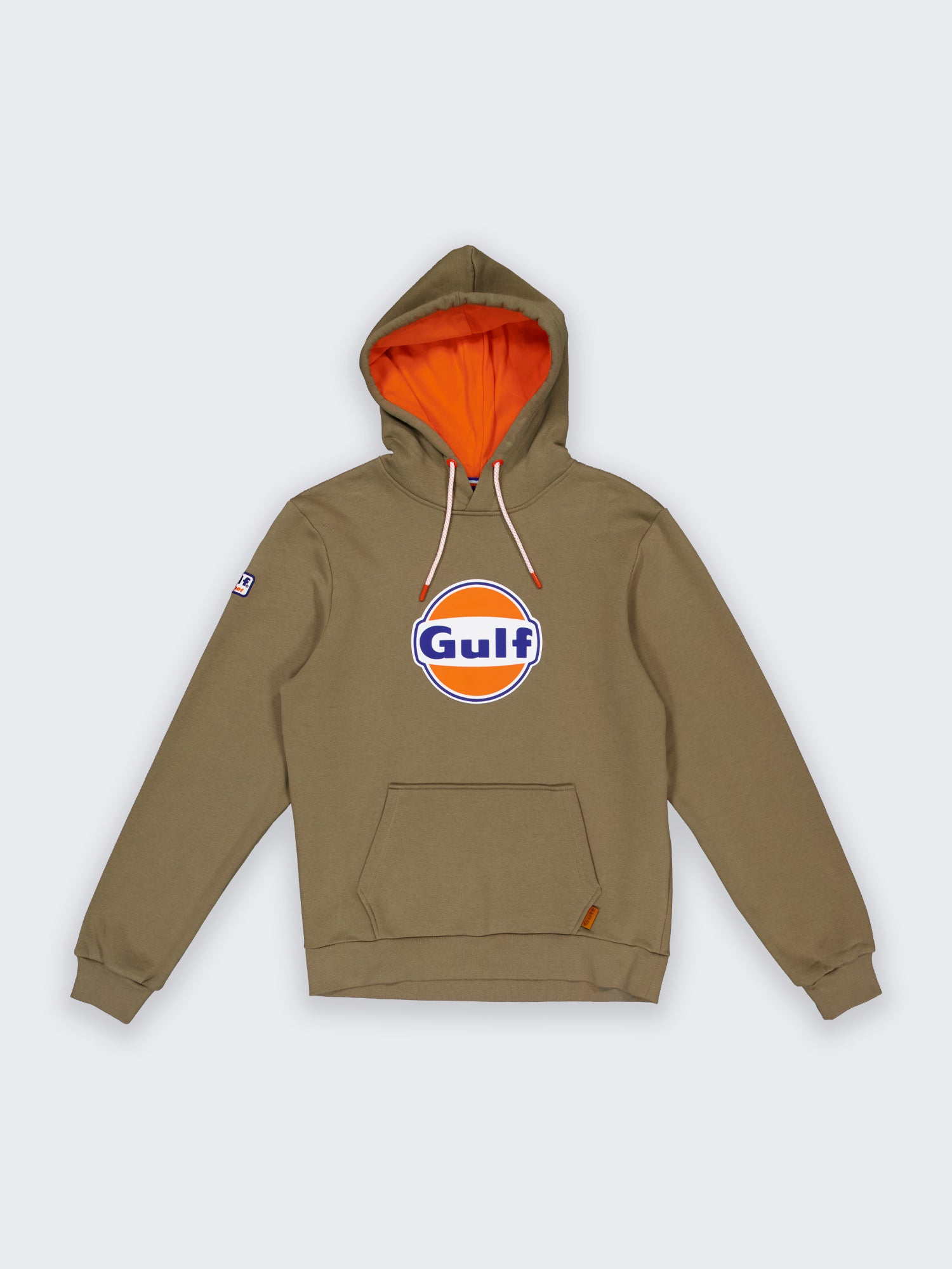 HOODIE POCKET LOGO - OLIVE