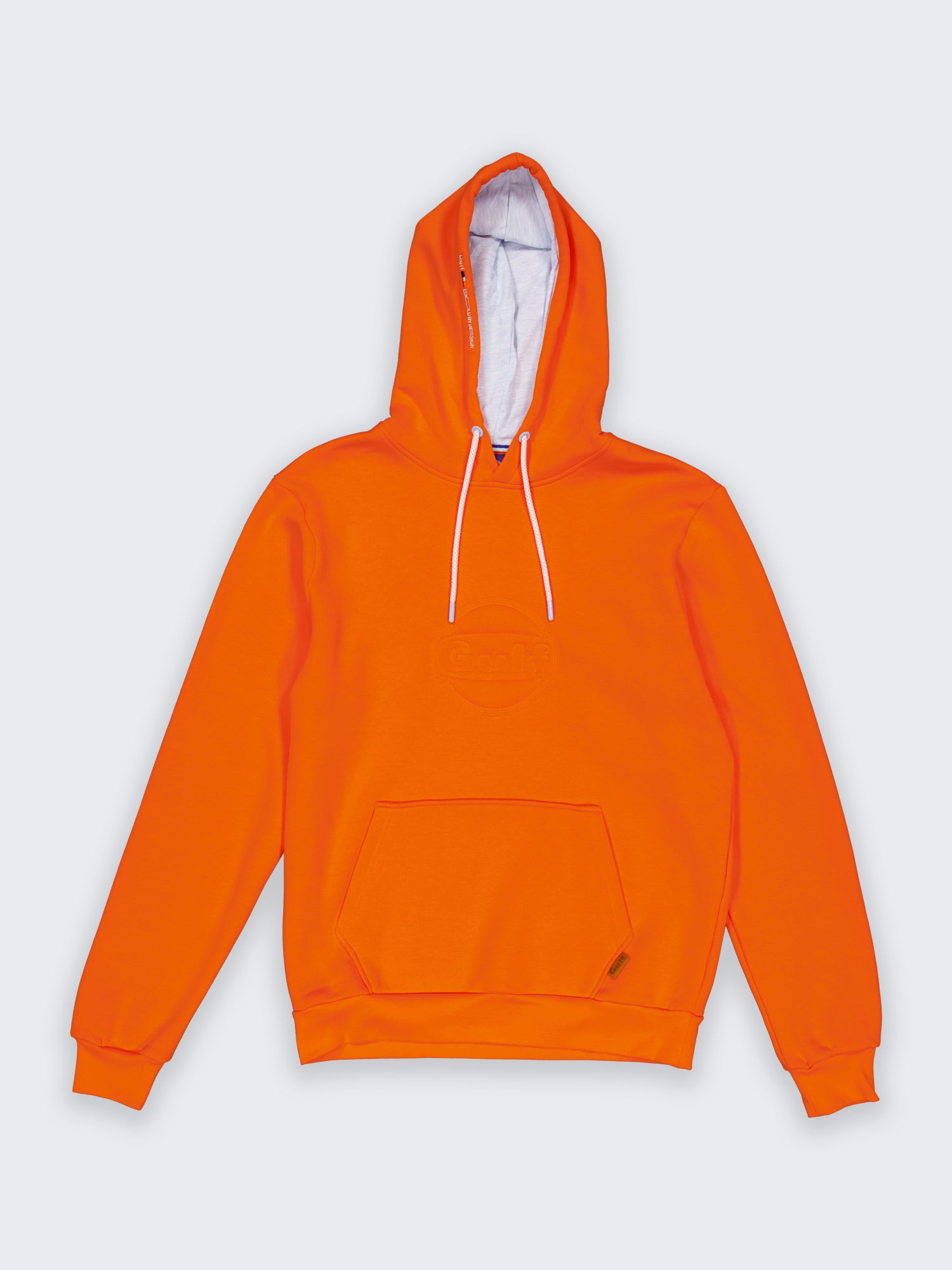 HOODIE LOGO EMBOSSE - ORANGE