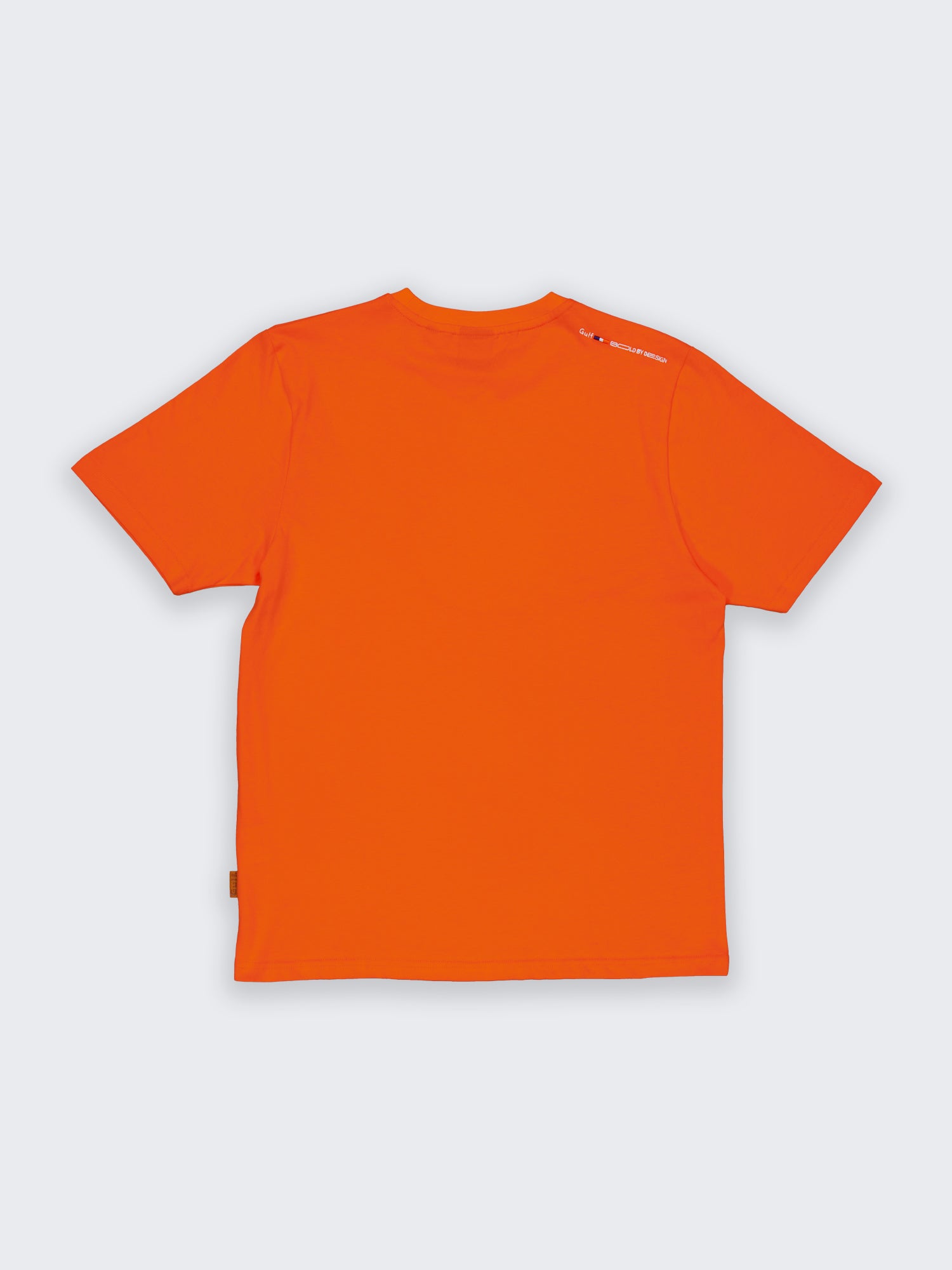T-SHIRT LOGO EMBOSSE - ORANGE