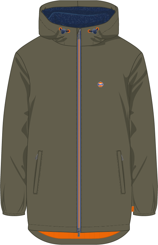 PARKA D'HIVER - olive