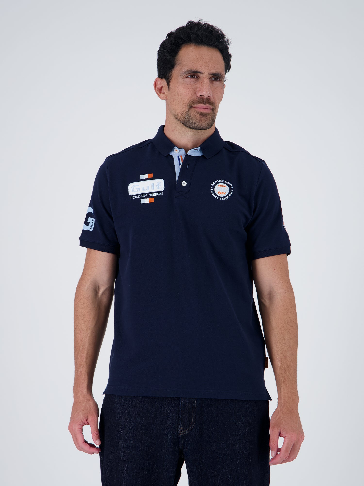 BOLD CLASSIC POLO - navy blue