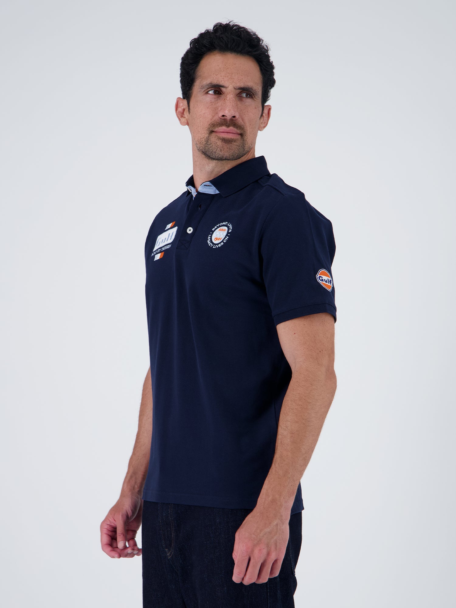 BOLD CLASSIC POLO - navy blue