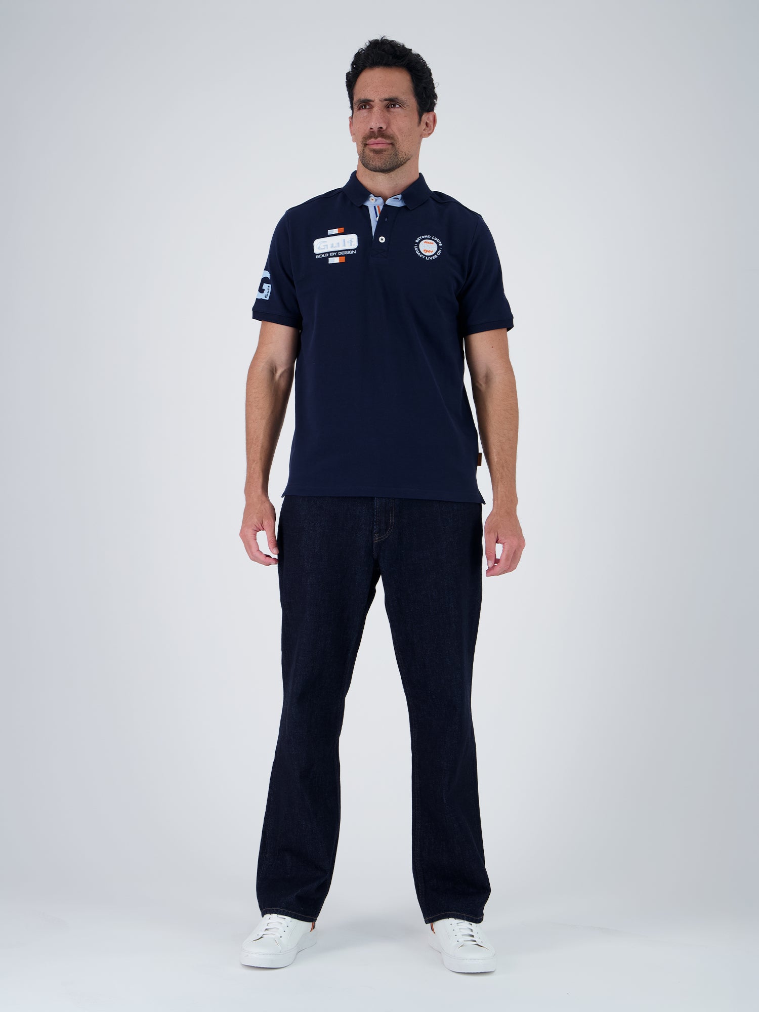 BOLD CLASSIC POLO - navy blue