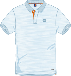 POLO MC PREMIUM - light blue