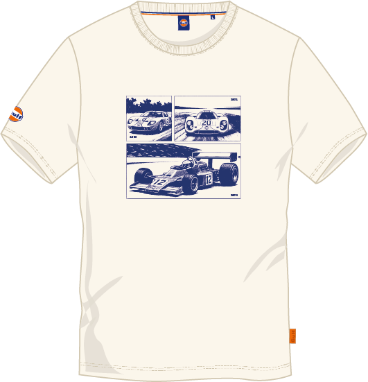 T-SHIRT LEGACY - ecru