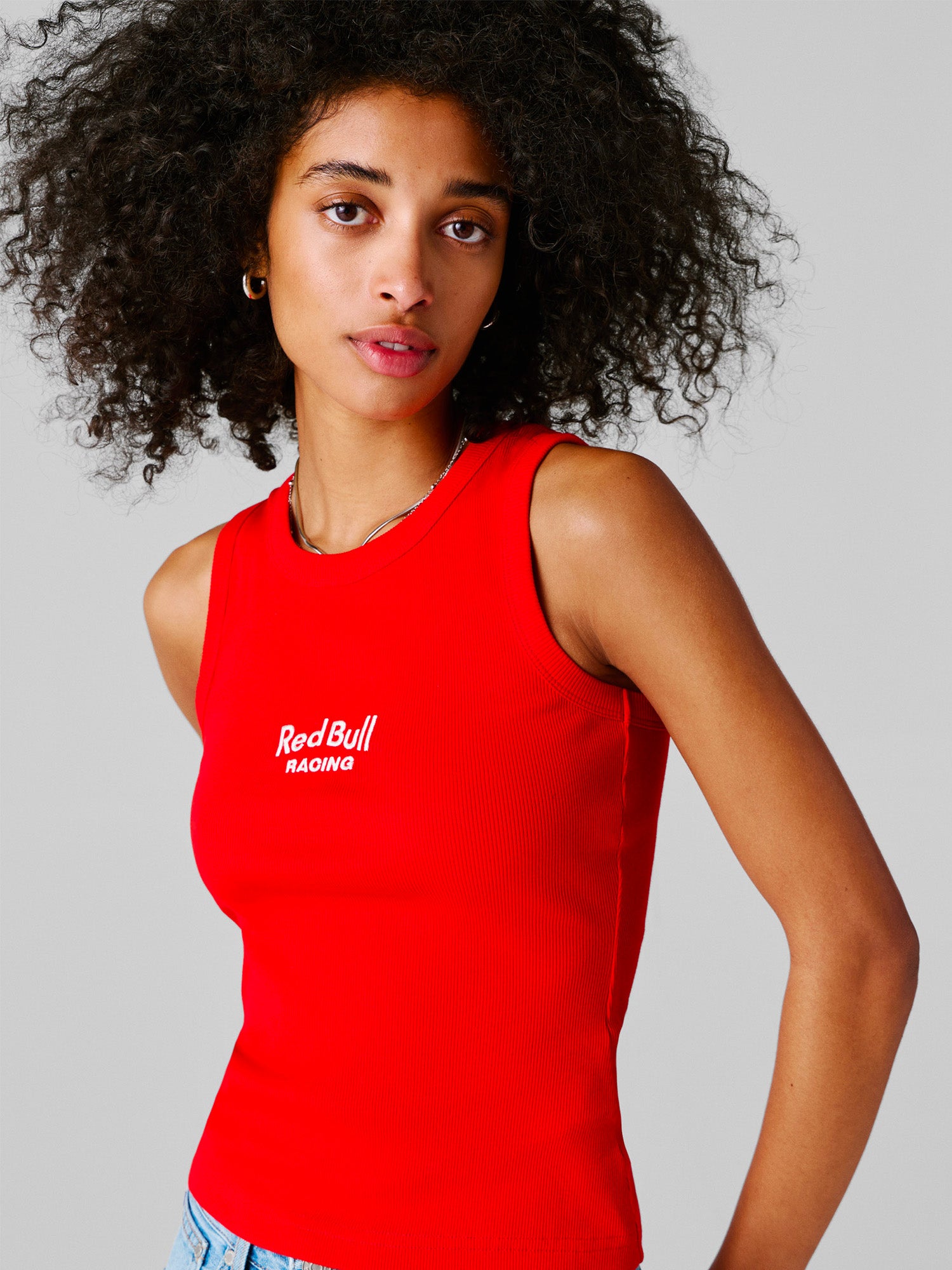 WOMAN DEBARDEUR CLASSIC LOGO - ROUGE
