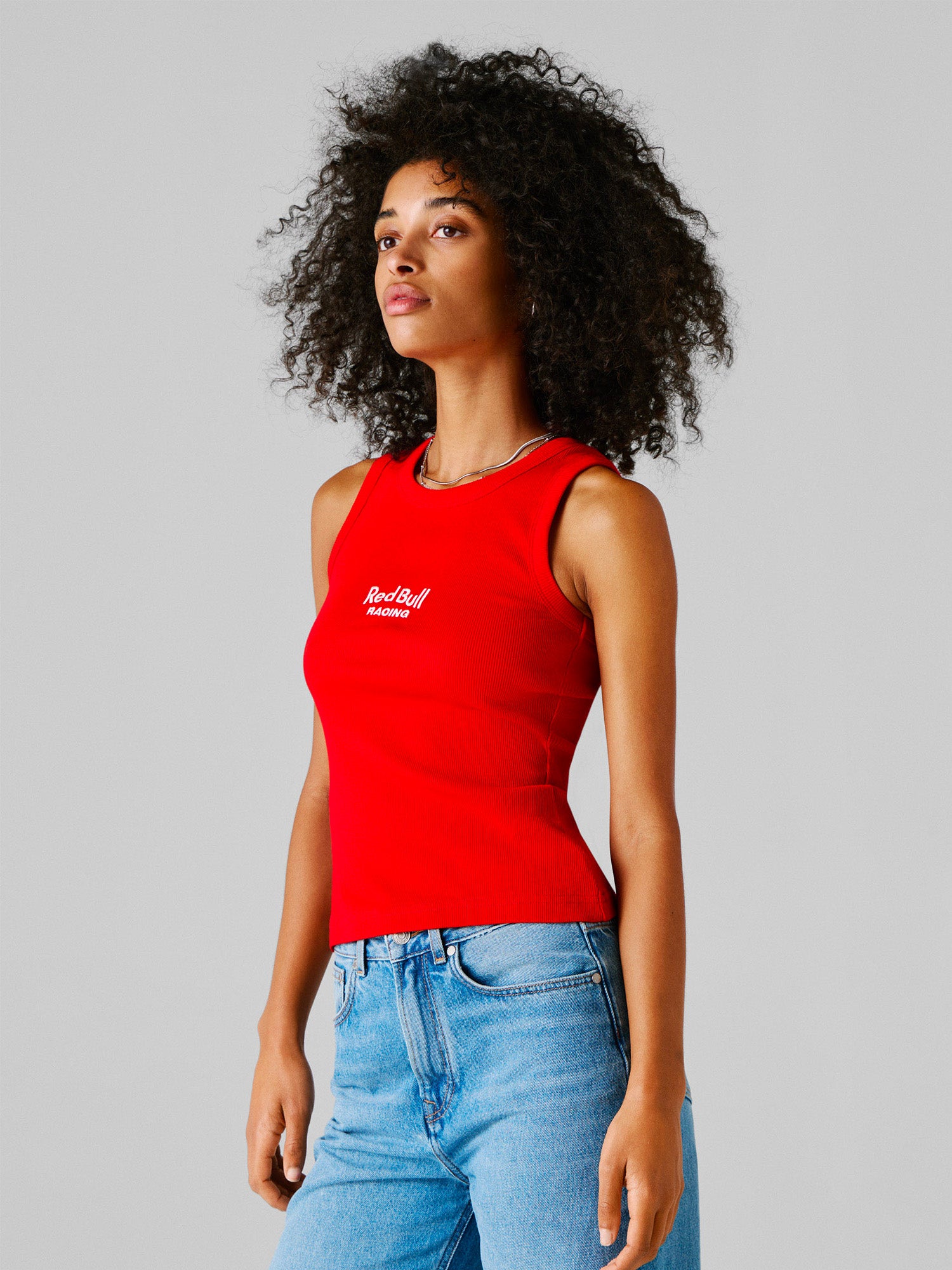 WOMAN DEBARDEUR CLASSIC LOGO - ROUGE