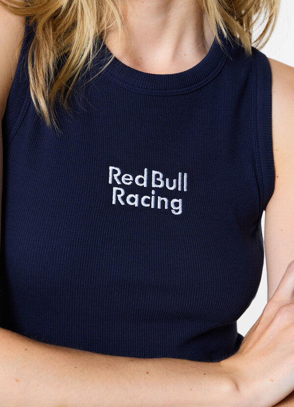 W RIB TANK TOP - navy