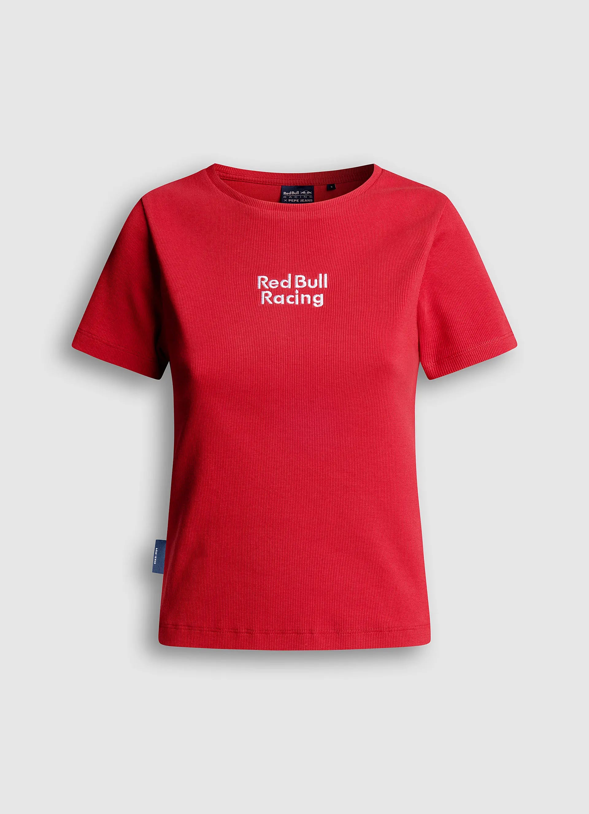 W T-SHIRT RIB - rouge