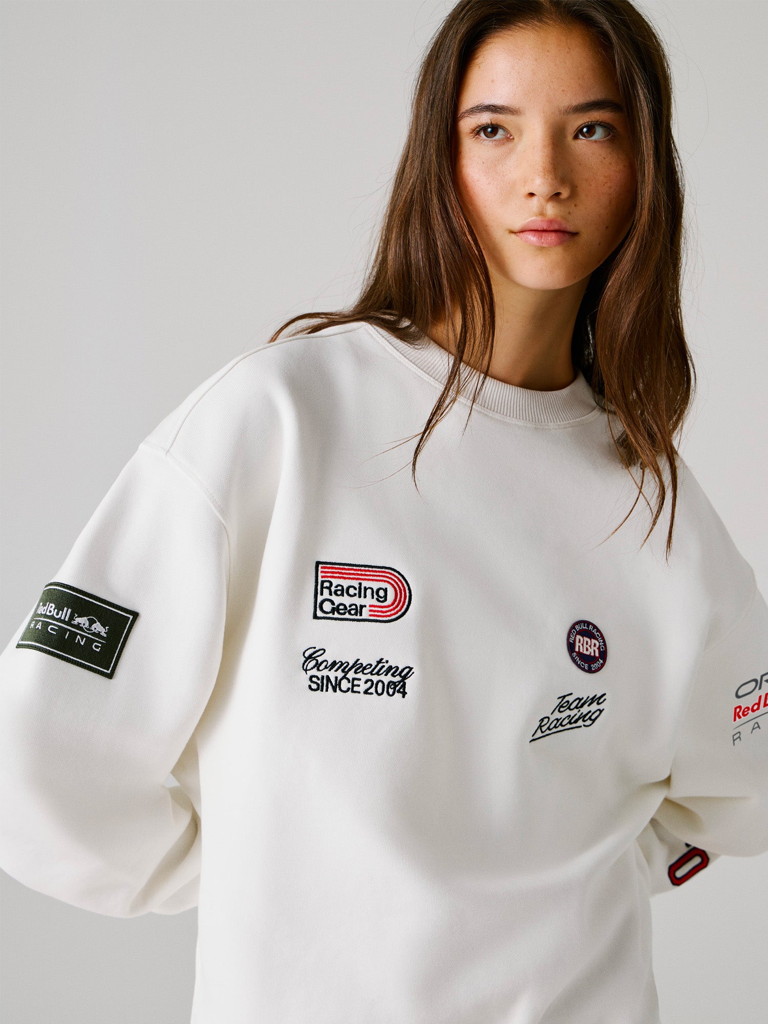 WOMAN SWEAT RDC EST 2004 - BLANC