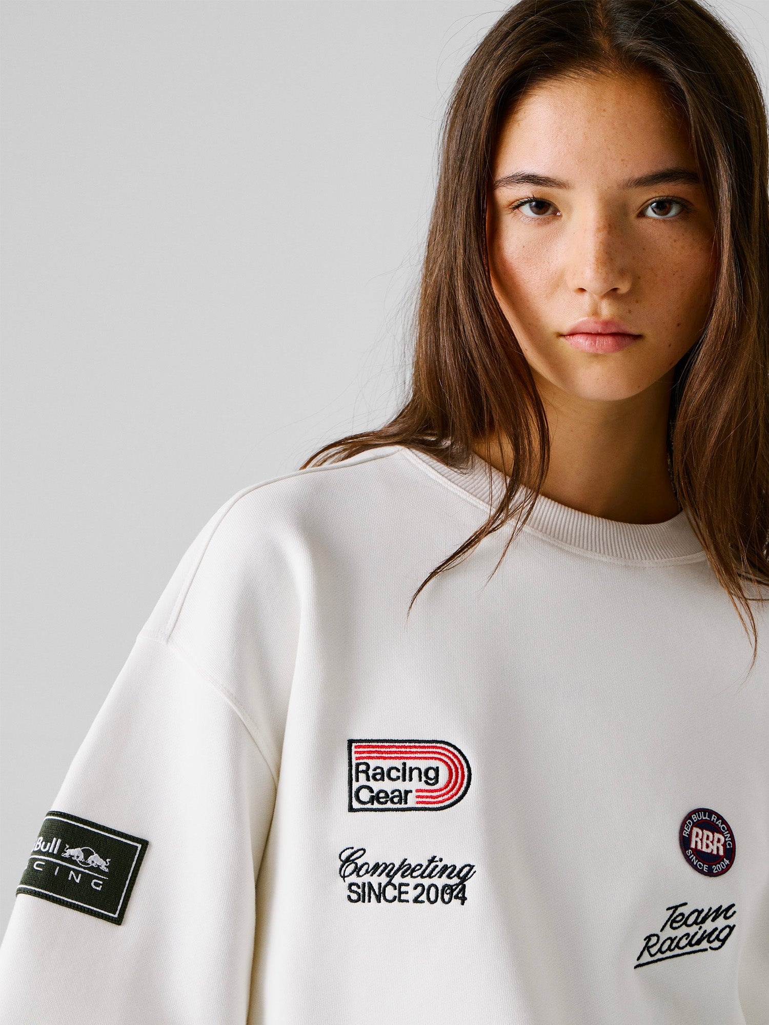 WOMAN SWEAT RDC EST 2004 - BLANC