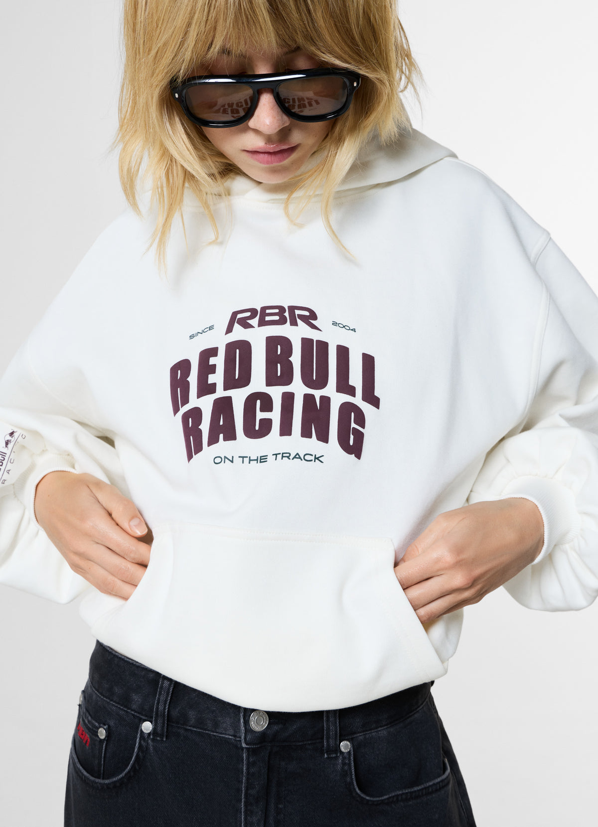 SWEAT LEGACY FEMME - OFF WHITE