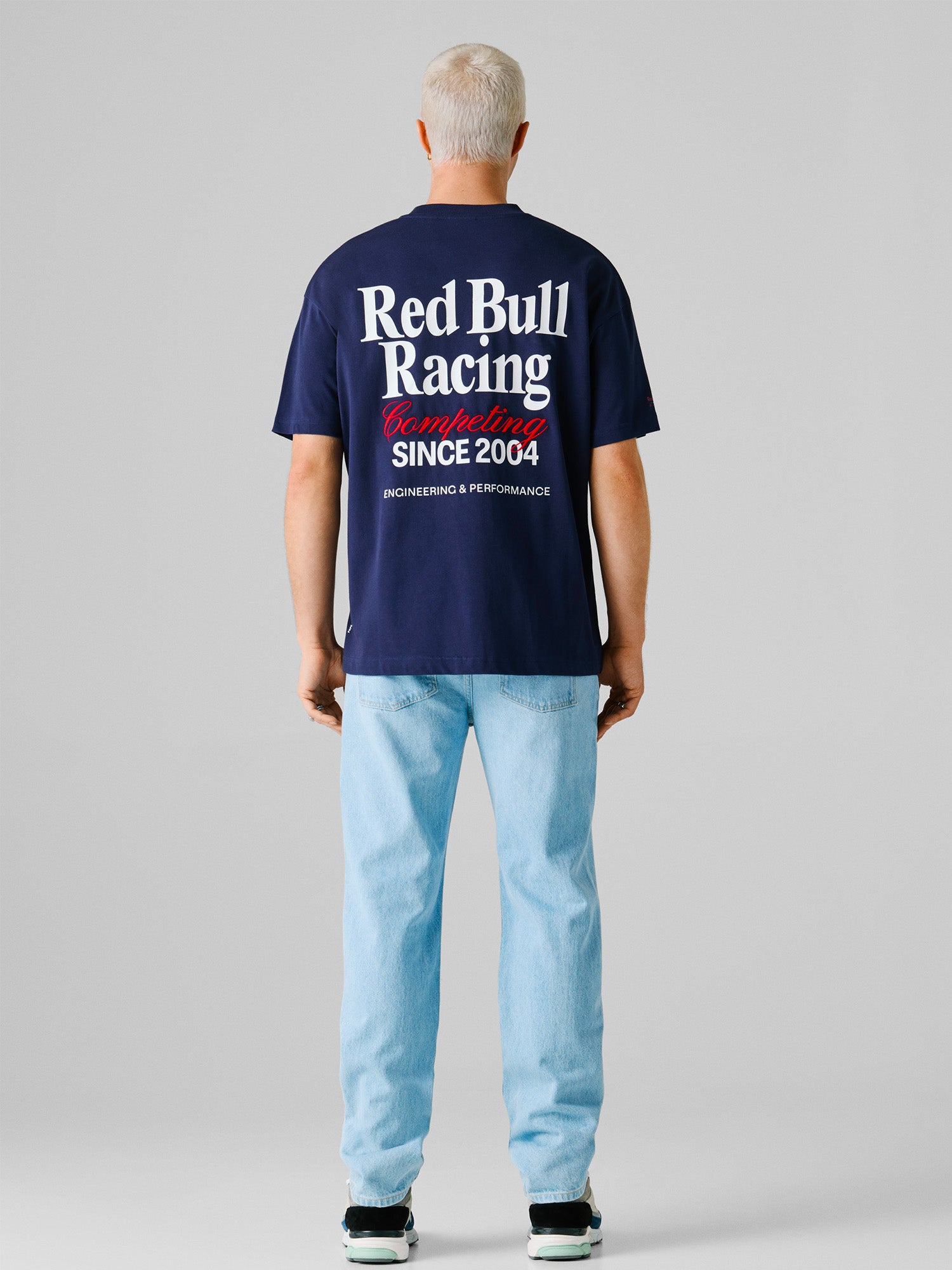 T-SHIRT COMPETING - NAVY