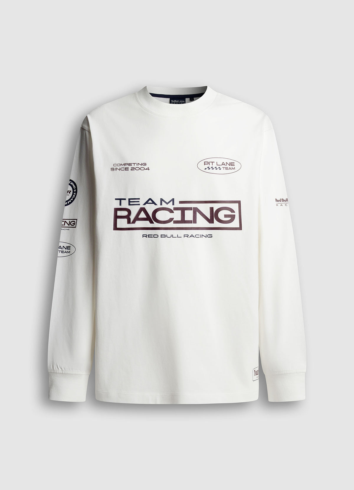 T-SHIRT MANCHES LONGUES SQUARE TEAM - OFF WHITE