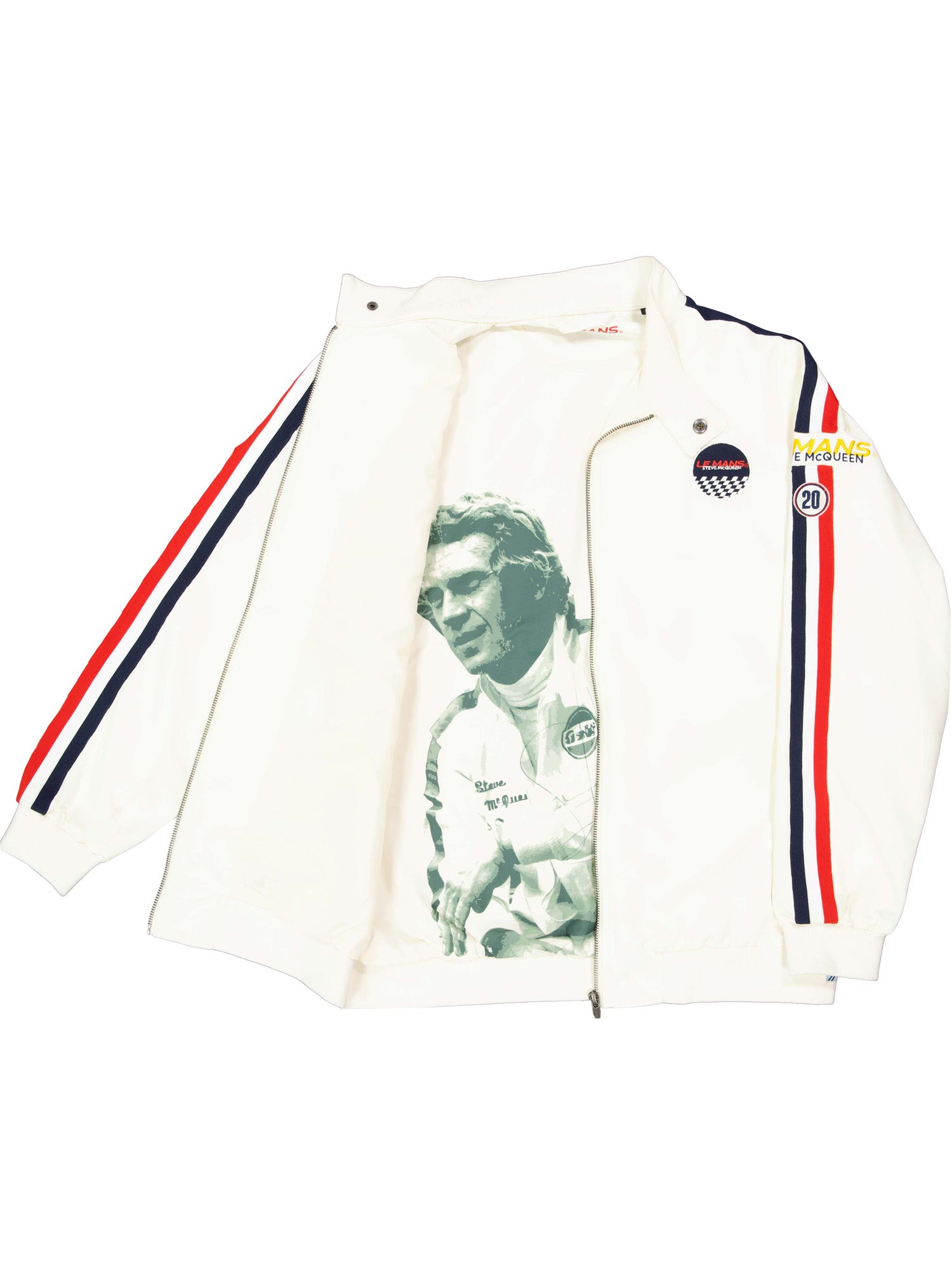 VESTE RACING 20 SMQ x LE MANS - HEATHER ECRU