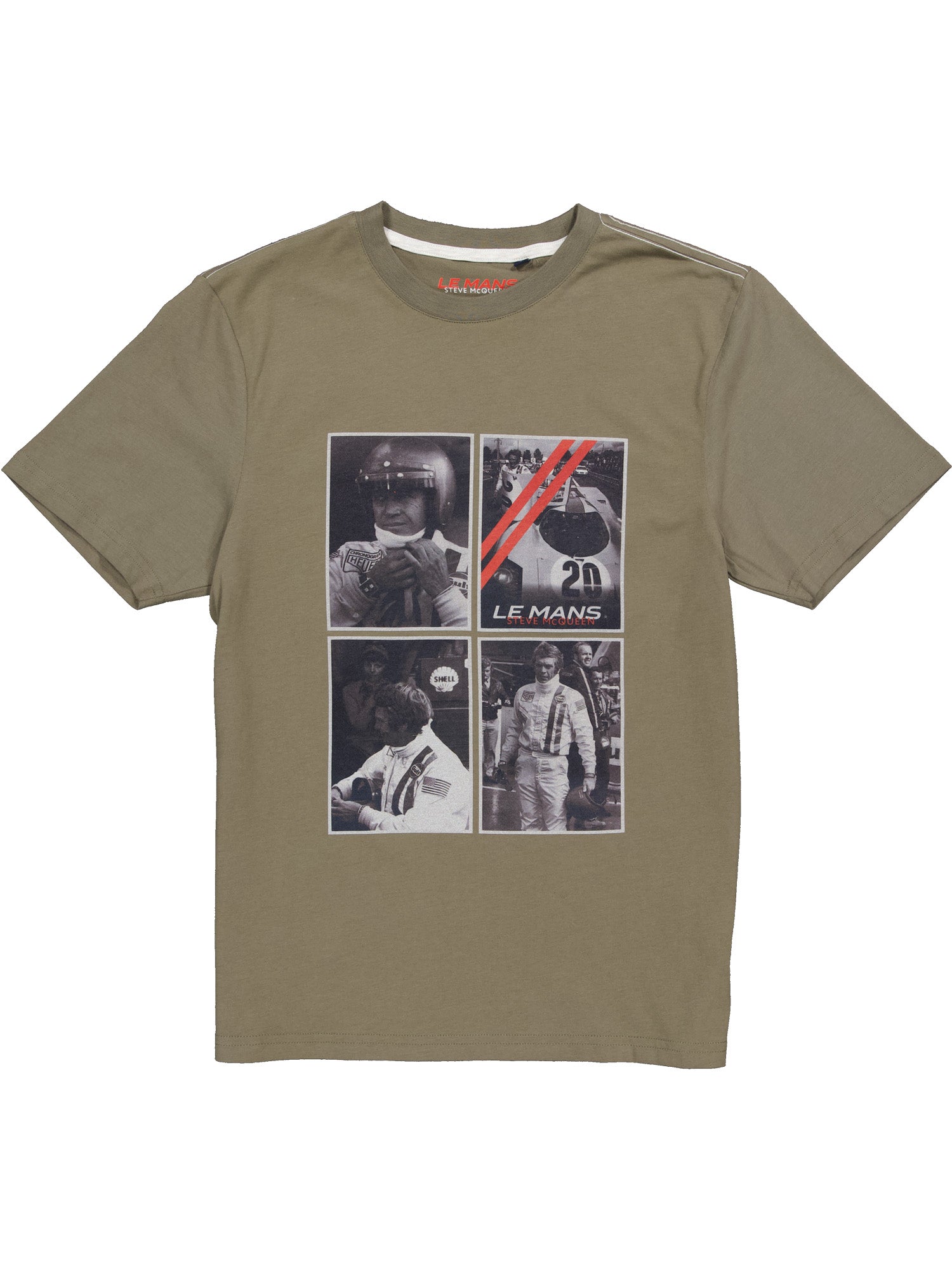 T-SHIRT SMQ FRAMES - KAKI