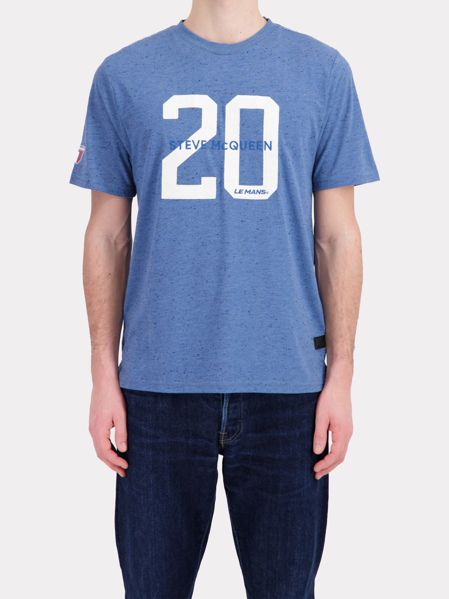 T-SHIRT SMQ 20 - BLEU INJECTÉ