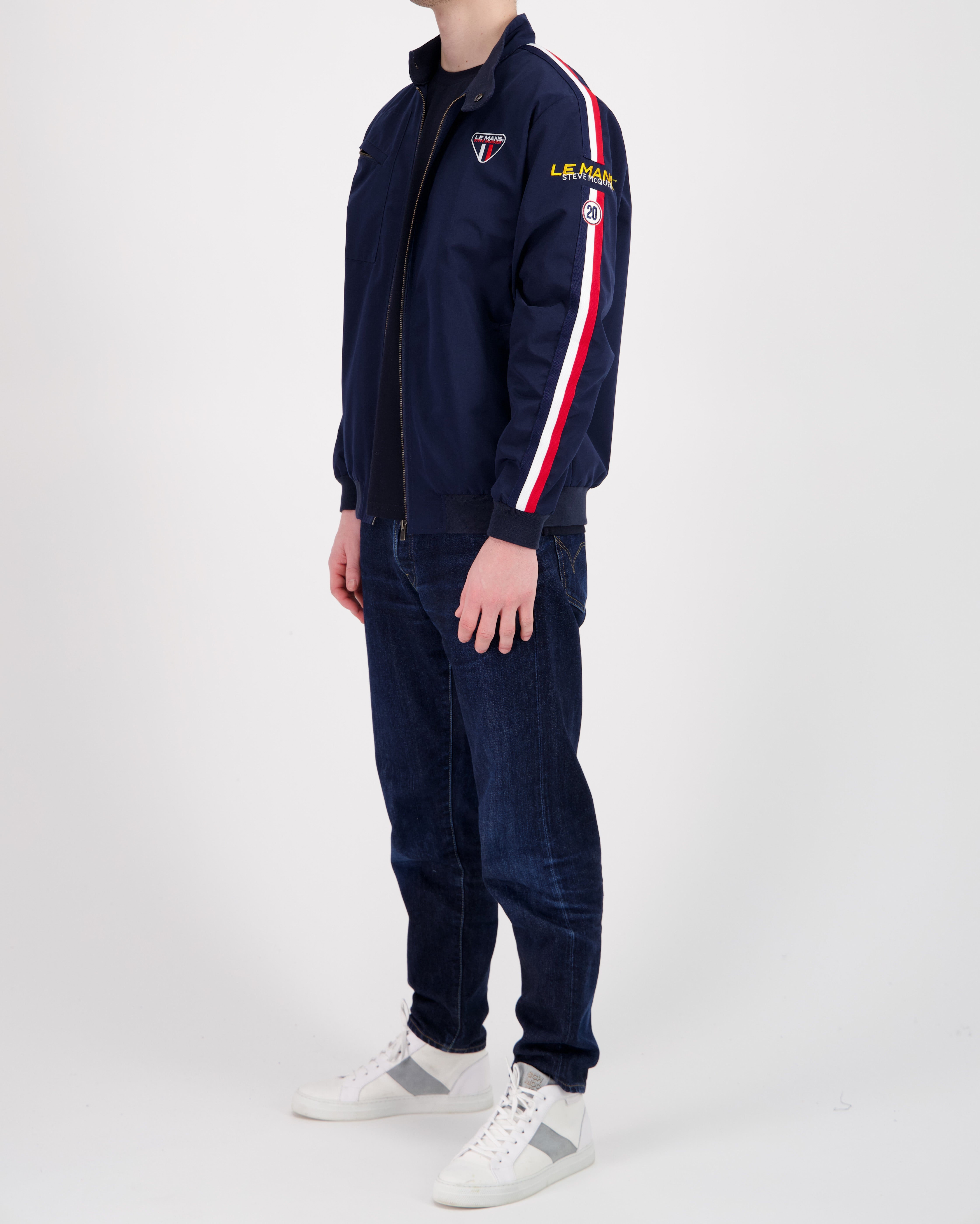 VESTE SMQ RACING - NAVY