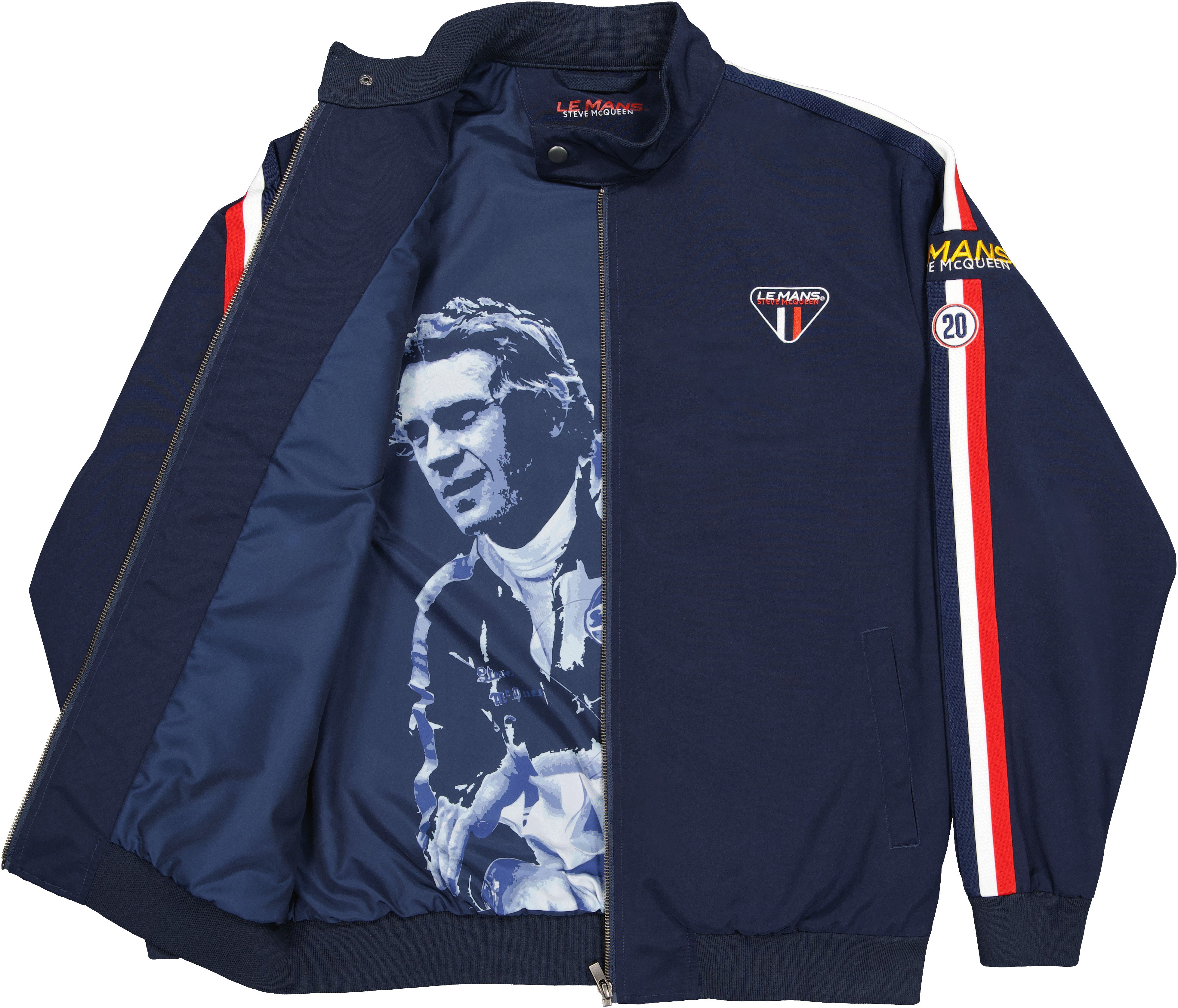VESTE SMQ RACING - NAVY