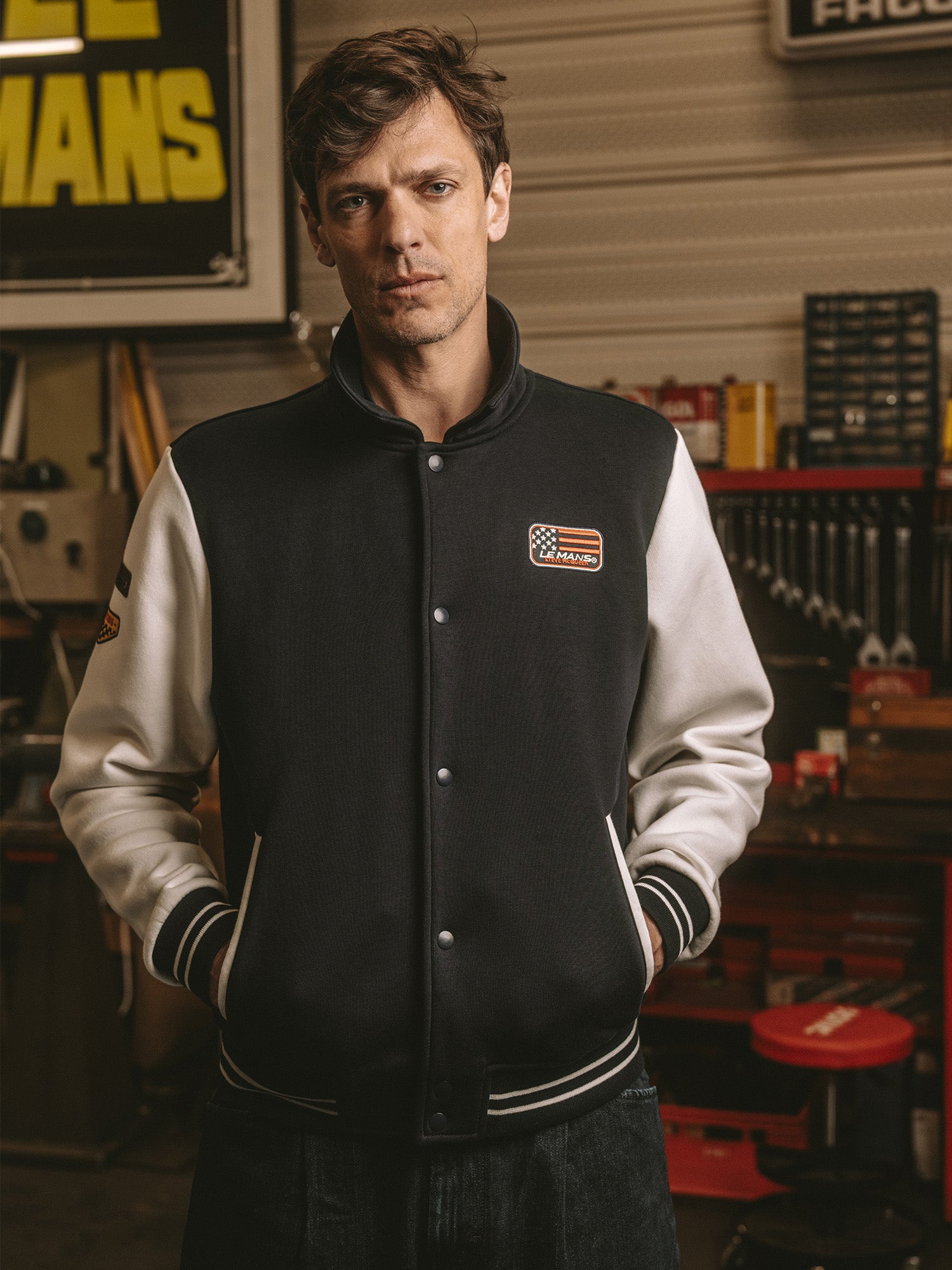 VESTE VARSITY - NAVY