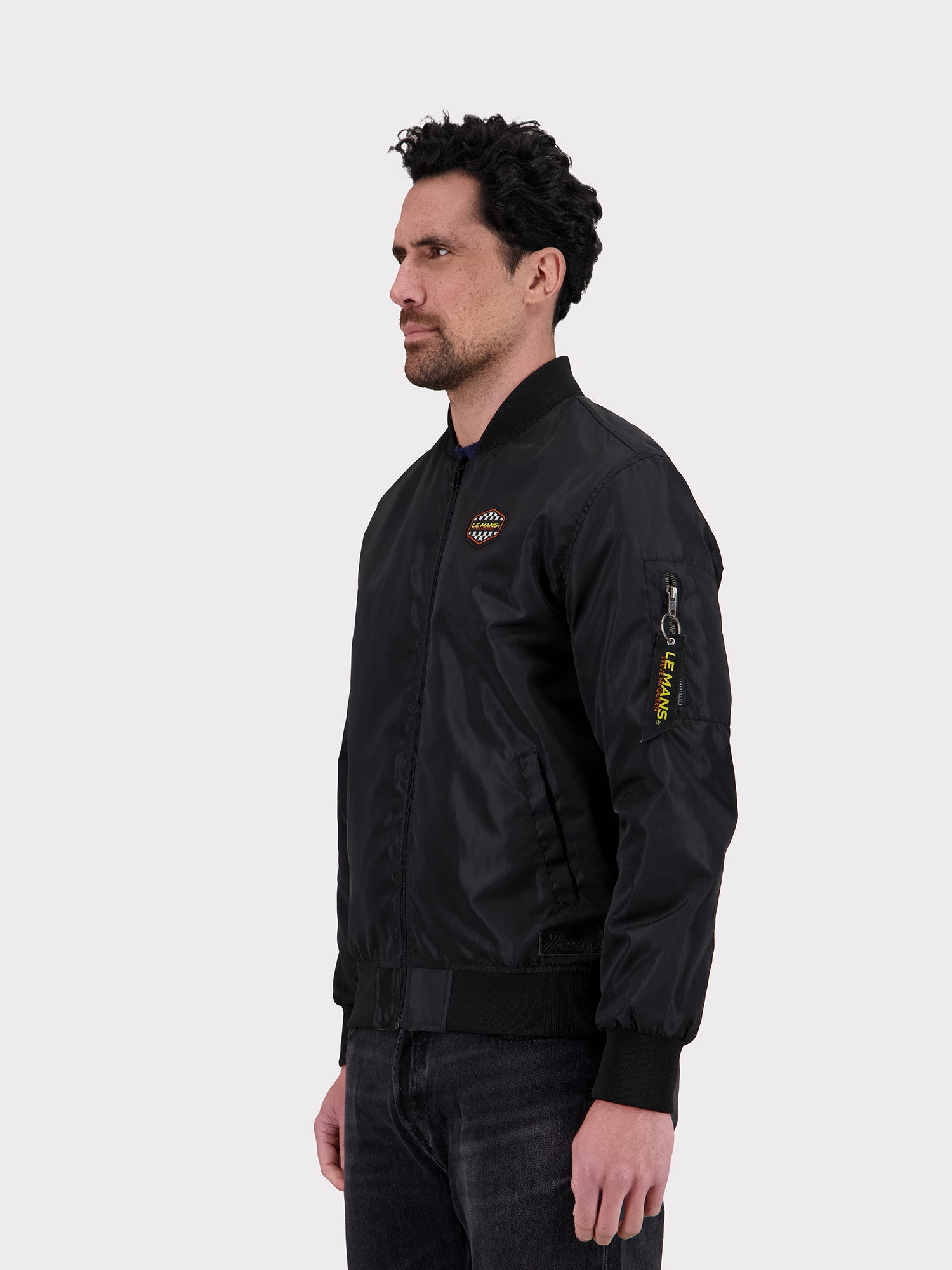 BOMBER REVERSO - BLACK CLAY