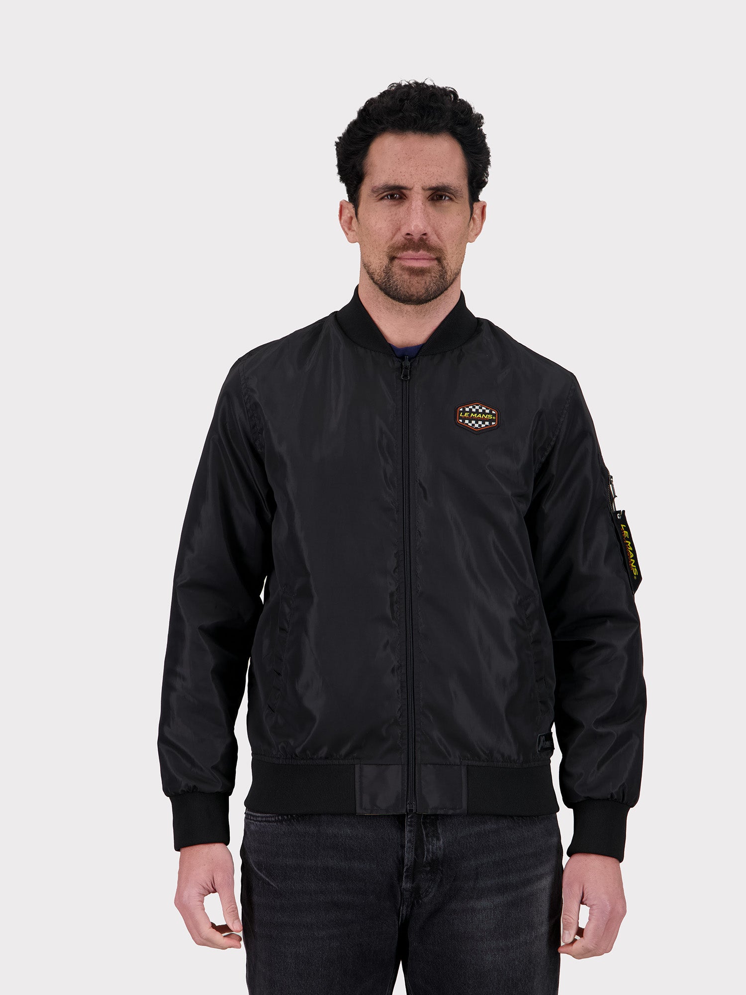 BOMBER REVERSO - BLACK CLAY