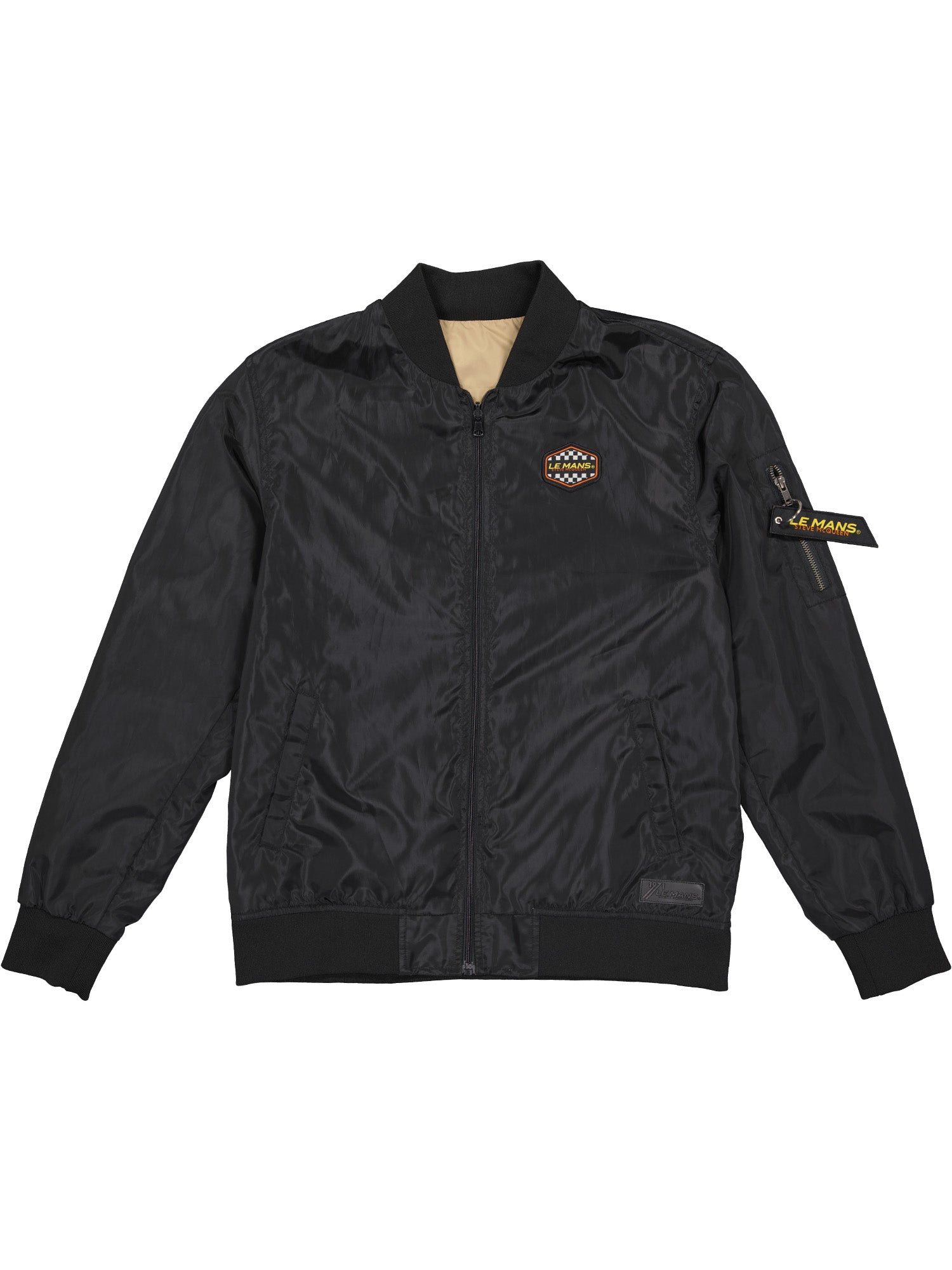 BOMBER REVERSO - BLACK CLAY