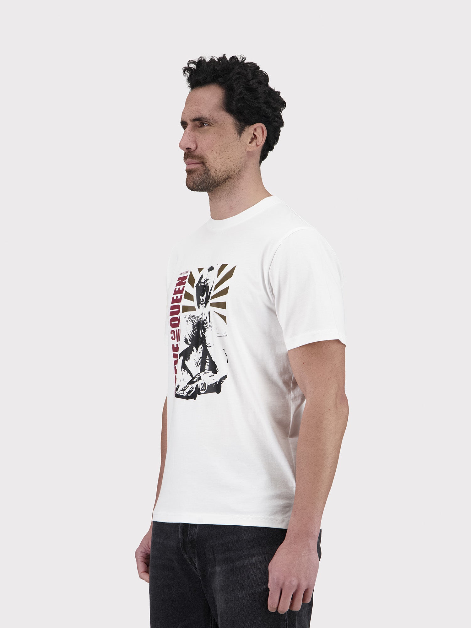 T-SHIRT OLD AFFICHE - OFF WHITE