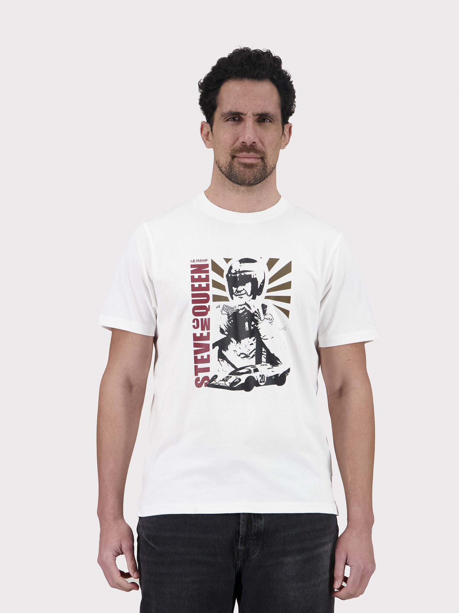 T-SHIRT OLD AFFICHE - OFF WHITE