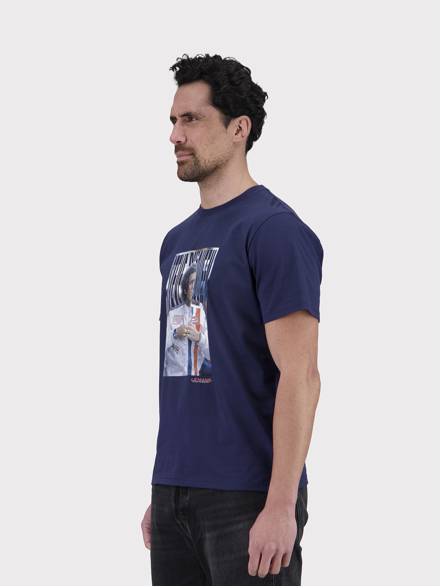 T-SHIRT NEW AFFICHE - NAVY